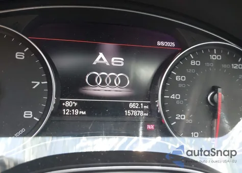 2014 Audi A6 2.0T Premium from USA, damaged, VIN WAUFFAFC1EN124205
